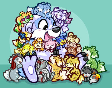 Flat Coloured Sketch (Fullbody - Extra character amount price to be agreed on)